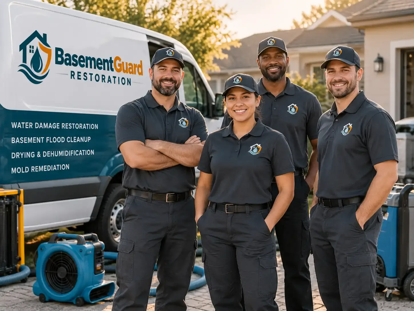 Basement Water Damage Restoration company in Lakehead, CA
